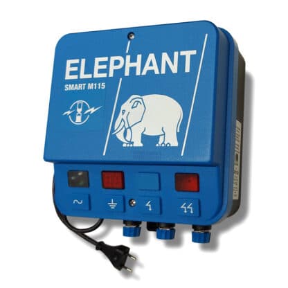 elephant strømgiver, elhegn m115 d
