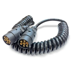 spiralkabel forlængerstik trailer 180372