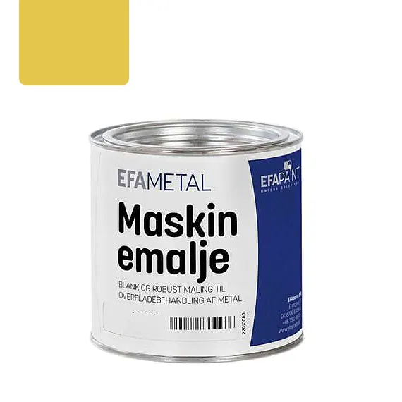 Esbjerg maskinmaling Clayson gul 84144