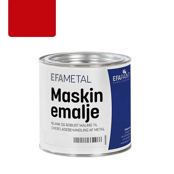 Esbjerg maskinmaling tim rød 82039