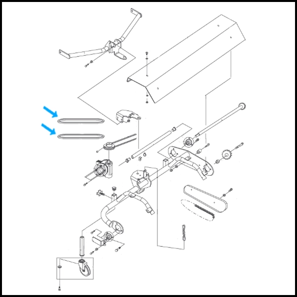 stiga rem 9585-0211-01 placering