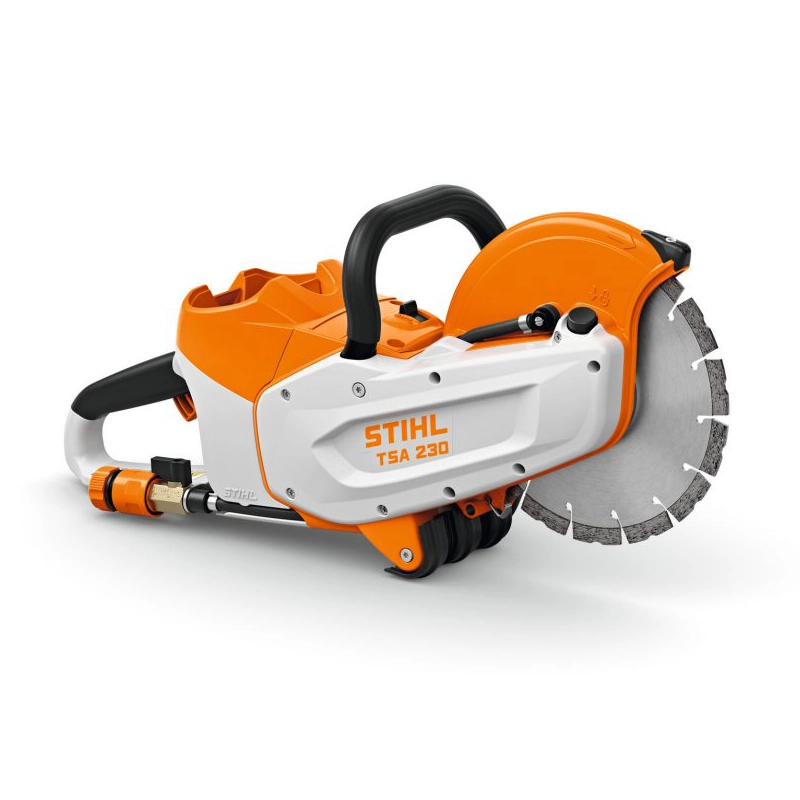 STIHL TSA 300 batteridrevet skæremaskine i display